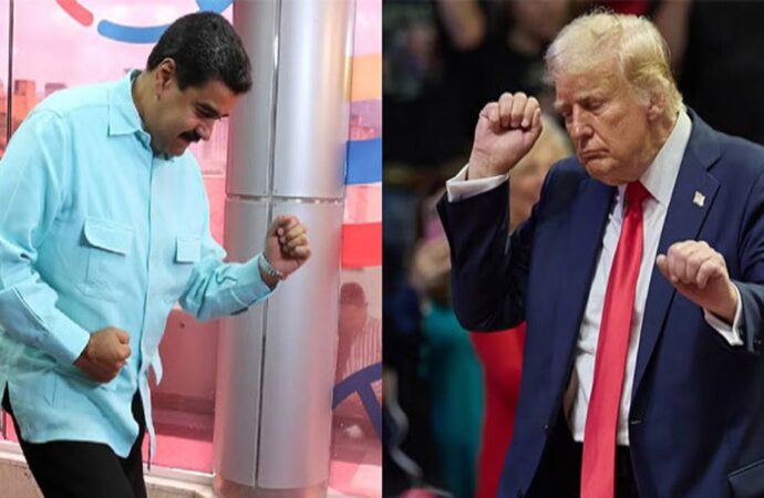 ট্রাম্পের মন্তব্যে মাদুরোর সাথে নাচের তুলনা
