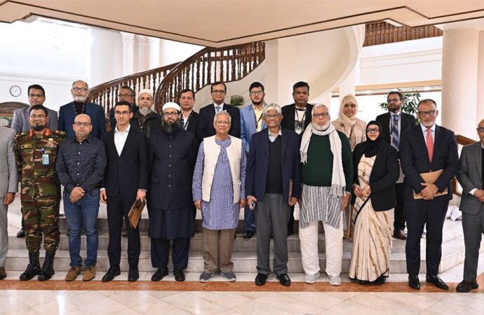 এনার্জি ও পাওয়ার খাতে মাস্টার প্ল্যান ২০২৬-২০৫০ বিষয়ে প্রধান উপদেষ্টার সভা