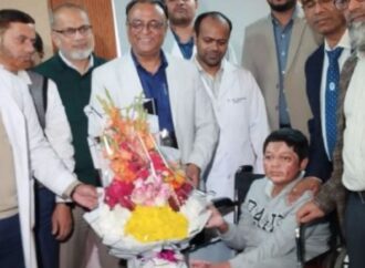 ১৮৩ দিন পর বাড়ি ফিরল আহত শিক্ষার্থী আবিদ