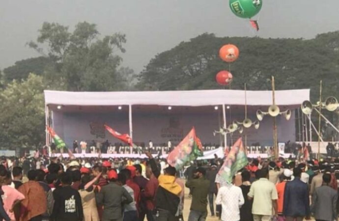 দীর্ঘ দুই দশক পরে চট্টগ্রামে তারেক রহমানের মহাসমাবেশ: ভোর থেকেই নেতাকর্মীদের ঢল