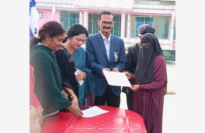 নেত্রকোনায় যুব মহিলাদের প্রশিক্ষণ ও সনদপত্র বিতরণ অনুষ্ঠান