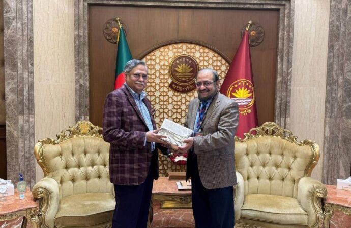 রাষ্ট্রপতি মো. সাহাবুদ্দিনের সঙ্গে আমান আযমীর সৌজন্য সাক্ষাৎ