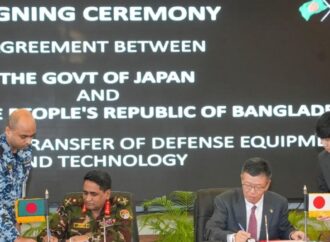 বাংলাদেশ-জাপানের মধ্যে প্রতিরক্ষা সরঞ্জাম ও প্রযুক্তি হস্তান্তরে চুক্তি সই