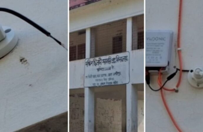 ভোটকেন্দ্র থেকে সিসি ক্যামেরা চুরি