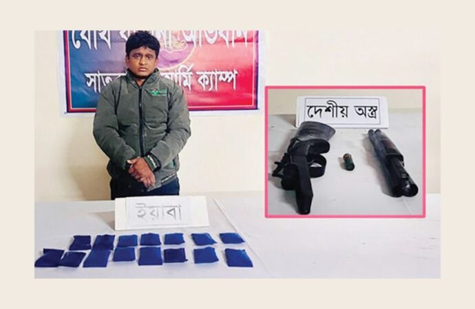 চট্টগ্রামে অস্ত্র ও মাদকসহ শাহজাহান চৌধুরীর অনুসারী গ্রেপ্তার