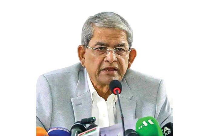 মির্জা ফখরুলের ঘোষণা: হিন্দুরা সংখ্যালঘু নয়, বাংলাদেশের নাগরিক