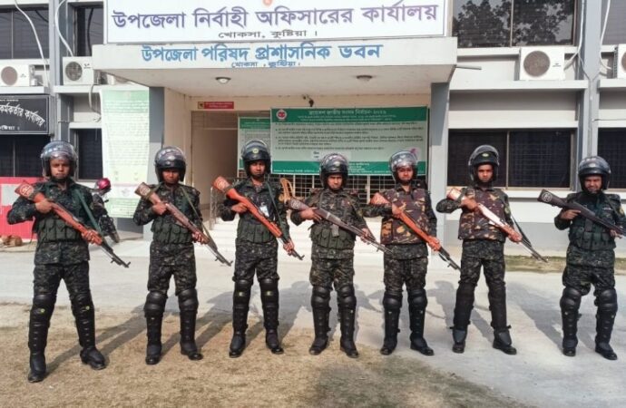 নির্বাচনী মাঠে তৎপর আনসার বাহিনীর ১,১৯১টি স্ট্রাইকিং টিম