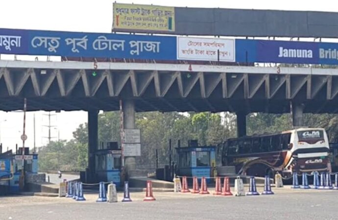 নির্বাচনী ছুটির সময় যমুনা সেতু দিয়ে ২৪ ঘণ্টায় টোল আদায় ২ কোটি ৯৪ লাখ টাকা