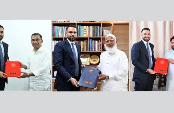 গণতান্ত্রিক উত্তরণ ও নির্বাচনী সাফল্যে তিন শীর্ষ নেতাকে প্রধান উপদেষ্টা থেকে অভিনন্দন বার্তা