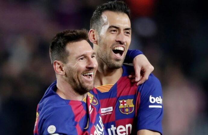 প্রতারণার জুটির নতুন বিশ্বরেকর্ড: ৬৫৩ ম্যাচ একসঙ্গে খেলেছেন মেসি ও বুসকেতস