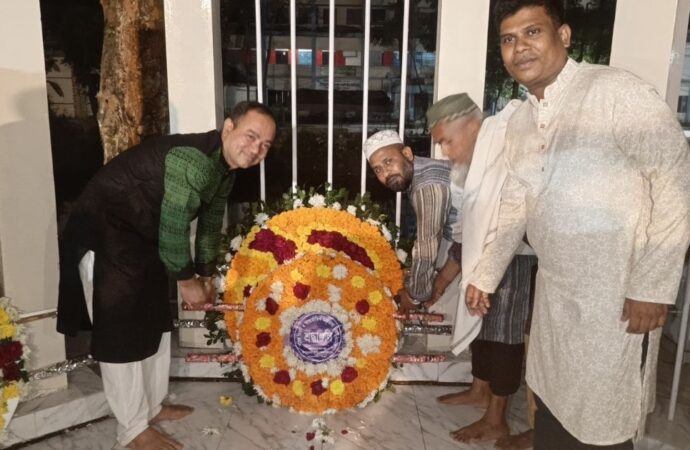 বোরহানউদ্দিনে যথাযোগ্য মর্যাদায় শহীদ দিবস ও মাতৃভাষা দিবস পালিত