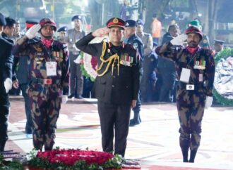 বিজিবি মহাপরিচালকের ভাষা শহীদদের প্রতি শ্রদ্ধা