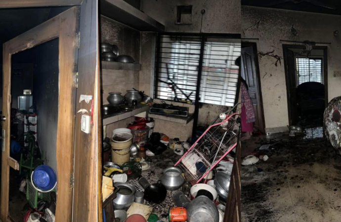 চট্টগ্রামের হালিশহরে গ্যাস বিস্ফোরণে শিশুসহ সাতজন দগ্ধ