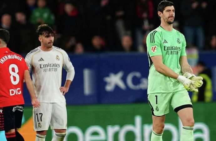 ওসাসুনার কাছে স্টপেজ টাইমের গোলে হারল রিয়াল