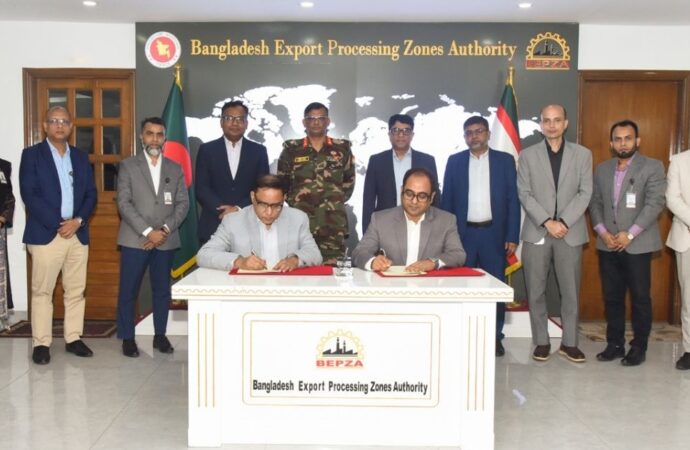 আরব আমিরাত-বাংলাদেশের যৌথ উদ্যোগে লক্ষ কোটি ডলারের বিনিয়োগের চুক্তি বেপজা অর্থনৈতিক অঞ্চলে