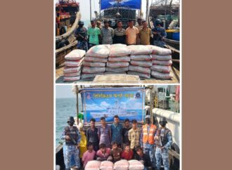 কোস্ট গার্ডের পৃথক অভিযান: মায়ানমারে চালানো পাচারকালে ২০ পাচারকারীসহ বিপুল পরিমাণ সিমেন্ট আটক