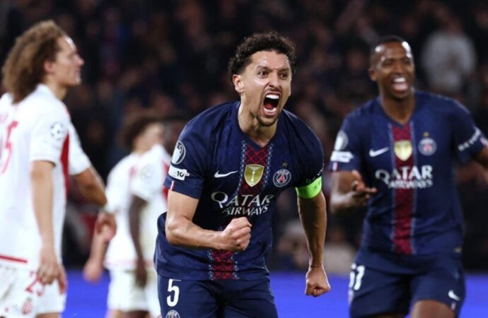 মোনাকোর বিপক্ষে নাটকীয় ড্র, চ্যাম্পিয়ন্স লিগের শেষ ষোলোতে পিএসজি