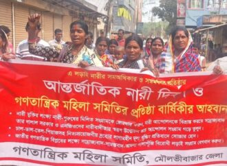 কমলগঞ্জে নারী দিবস ও গণতান্ত্রিক মহিলা সমিতির উদ্‌যাপন