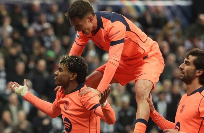 ইয়ামালের শেষ মুহূর্তের জোড়ালো শটের কাছে হার এড়াল বার্সেলোনা