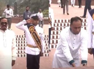 নবনির্বাচিত স্পিকার ও ডেপুটি স্পিকার জাতীয় স্মৃতিসৌধে শ্রদ্ধা নিবেদন