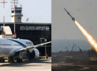 ইসরায়েলের প্রধান বিমানবন্দরে ভয়াবহ ক্ষেপণাস্ত্র হামলা