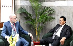 চিফ হুইপের সঙ্গে আমেরিকান দূতাবাসের রাজনৈতিক কর্মকর্তার সাক্ষাৎ