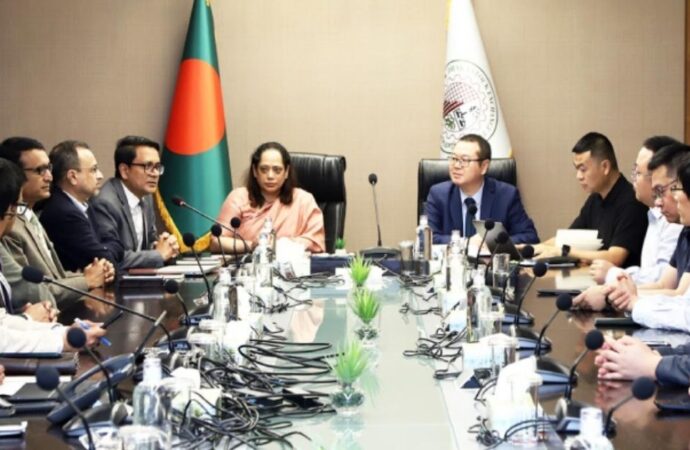 চীনা কোম্পানিগুলোর সঙ্গে ডিএসই’র বৈঠক, বিনিয়োগ বাড়ানোর আহ্বান