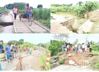 ৬ মাস পার হলেও ভেঙে যাওয়া চার ব্রিজের মেরামত এখনো হয়নি