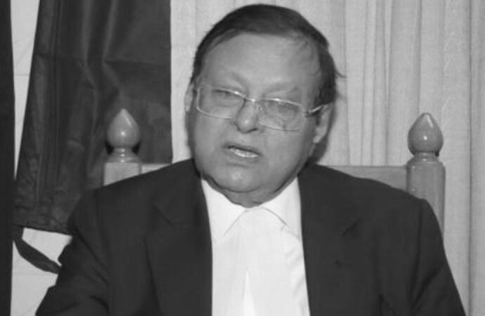 অভিনন্দন সাবেক আইনমন্ত্রী ব্যারিস্টার শফিক আহমেদের মৃত্যু