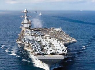 মধ্যপ্রাচ্যের দিকে মার্কিন রণতরি ‘জেরাল্ড ফোর্ড’ নিয়ন্ত্রিত মোতায়েন