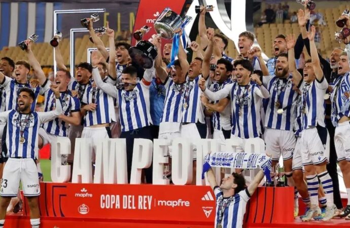 অ্যাটলেটিকোকে স্তব্ধ করে রিয়াল সোসিয়েদাদের শিরোপা জয়