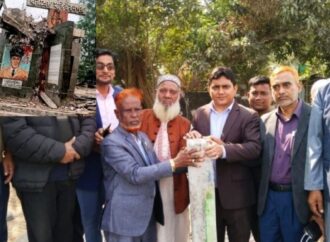 বীরশ্রেষ্ঠ মতিউরের ম্যুরাল আরও বড় পরিসরে পুনর্নির্মাণের কাজ শুরু