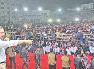 দেশকে পুনর্নির্মাণ করতে হলে গণতন্ত্রকে প্রতিষ্ঠিত করতে হবে