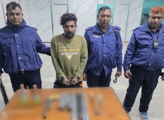 সিংড়ায় অস্ত্র তৈরীর কারখানায় অভিযান, আটক -১