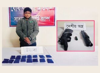 চট্টগ্রামে অস্ত্র-মাদকসহ শাহজাহান চৌধুরীর অনুসারী গ্রেপ্তার