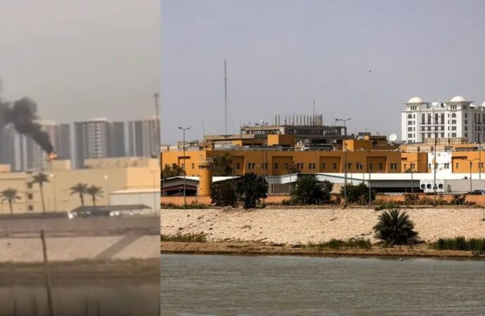 ইরাকে মার্কিন দূতাবাসে ক্ষেপণাস্ত্র ও ড্রোন হামলা