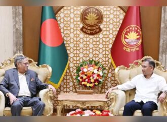মহান স্বাধীনতা দিবস উপলক্ষে বঙ্গভবনে রাষ্ট্রপতি সঙ্গে প্রধানমন্ত্রীর সাক্ষাৎ