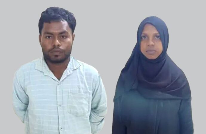 মাকে হত্যার মামলায় ১০ মাস পালিয়ে থেকে গ্রেপ্তার ছেলে ও পুত্রবধূ