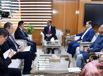 তথ্য ও সম্প্রচার মন্ত্রীর সঙ্গে চীনা রাষ্ট্রদূতের সৌজন্য সাক্ষাৎ