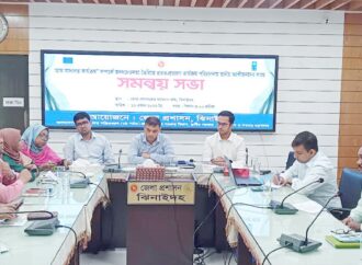 ঝিনাইদহে গ্রাম আদালত বিষয়ক সমন্বয় সভা