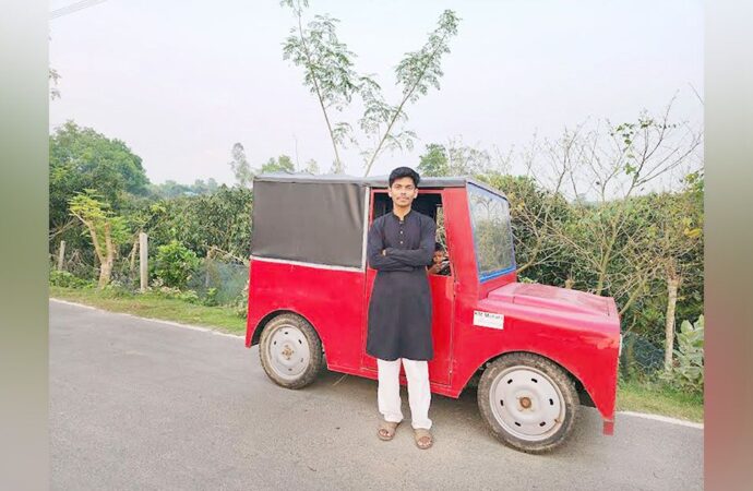 ৭০ টাকার বিদ্যুতে ৬৫ কিলোমিটার চলবে ফারহানের এই গাড়ি!