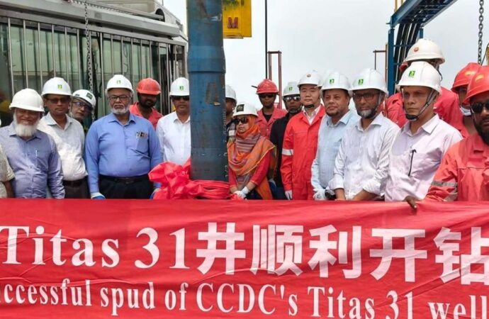 ব্রাহ্মণবাড়িয়ার নতুন কূপে খনন শুরু, দিনে মিলবে ১৫ মিলিয়ন ঘনফুট গ্যাস