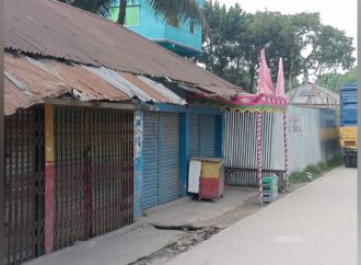 দেবীগঞ্জের তোহা বাজারে অবৈধ স্থাপনা  নির্মাণ করে ভোগ দখলে অভিযোগ