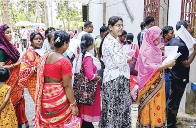 প্রথম দফার ভোট গ্রহণ সম্পন্ন