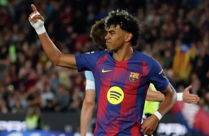 ইয়ামালের চোটের রাতে বার্সার জয়