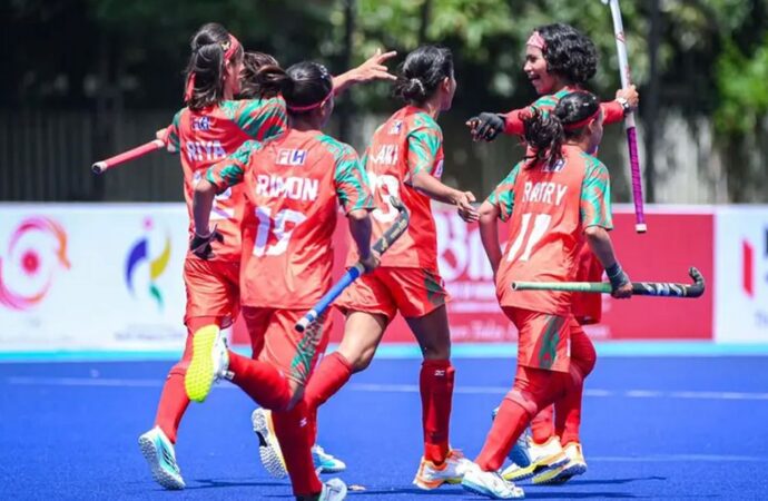 নারী হকিতে বাংলাদেশের সামনে এশিয়ান গেমসের হাতছানি