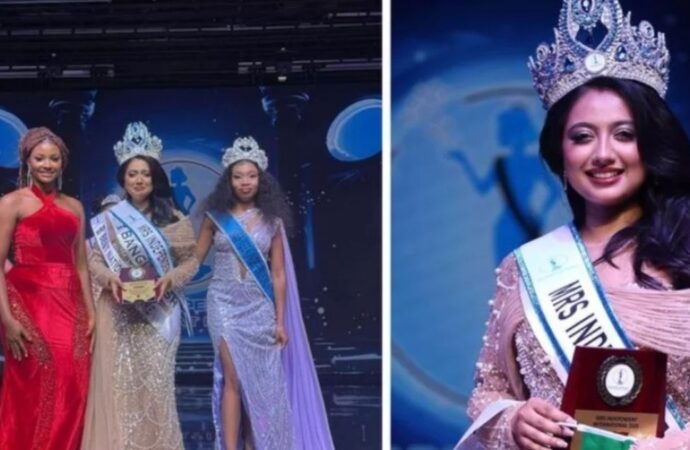 ‘ মিসেস ইন্ডিপেন্ডেন্ট ইন্টারন্যাশনাল’ মুকুট জিতলেন তমা রশিদ