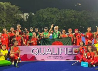 রিয়ার হ্যাটট্রিকে সিঙ্গাপুরকে হারিয়ে হকির ফাইনালে বাংলাদেশ