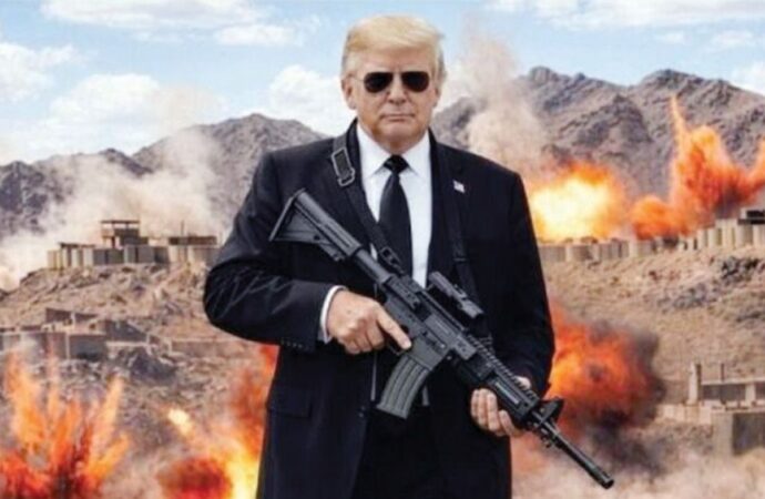 ভদ্রতার দিন শেষ, রাইফেল হাতে ইরানকে হুমকি ট্রাম্পের