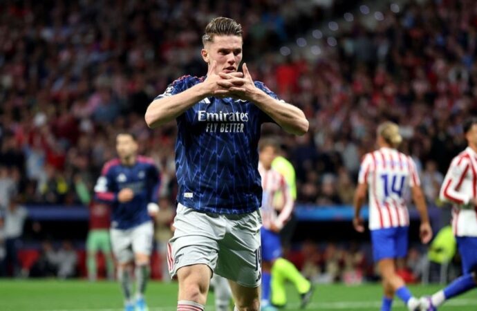 শিরোপার লড়াই দ্বিতীয় লেগের অপেক্ষায়: দুই পেনাল্টিতে আর্সেনাল-অ্যাতলেটিকোর ড্র